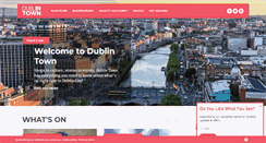 Desktop Screenshot of dublintown.ie
